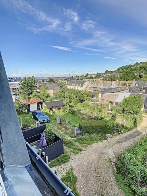 Les Mouettes. Appart Honfleur 4 Personnes Vue Pont De Normandie Екстер'єр фото
